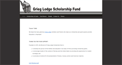 Desktop Screenshot of glscholarshipfund.org